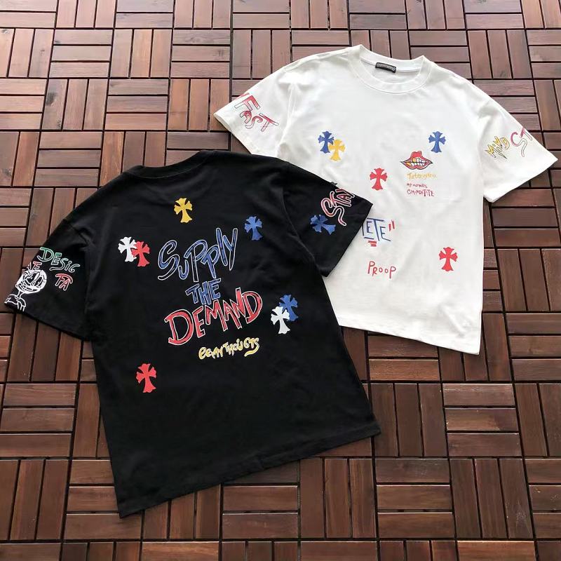 CHROME HEARTS T-SHIRT 77061557 (im 185CM 70KG iwear size M in the photo)