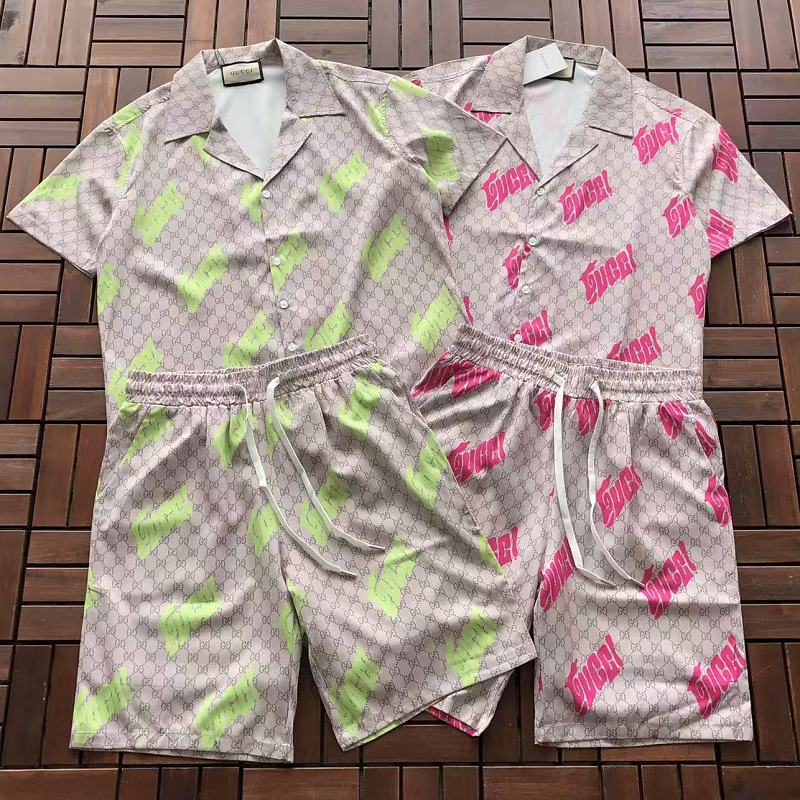 TOP PANTS GUCCI T-SHIRT SHIRT SHORTS 77061737