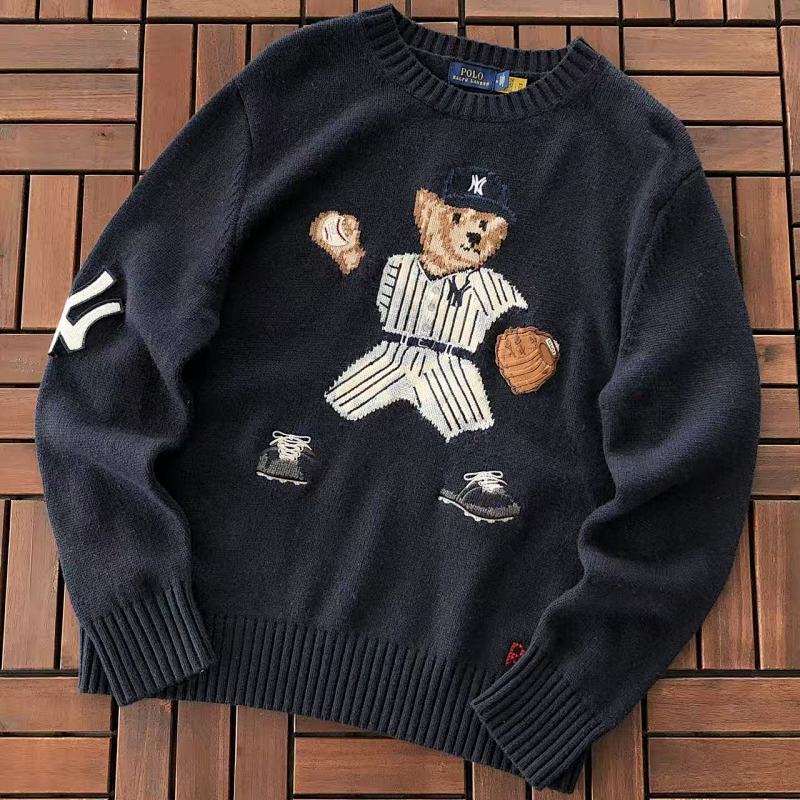 RALPH LAUREN & MLB SWEATER (im 176CM 58KG iwear size M in the photo)