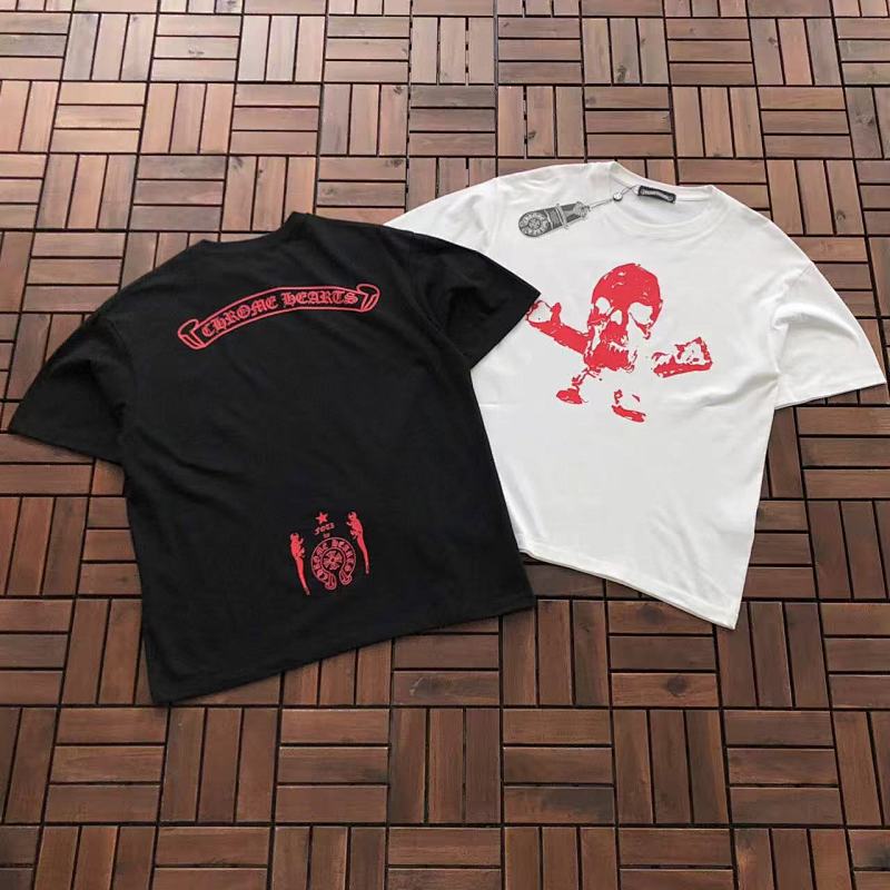 CHROME HEARTS T-SHIRT 77040809 (im 176CM 58KG iwear size M in the photo)
