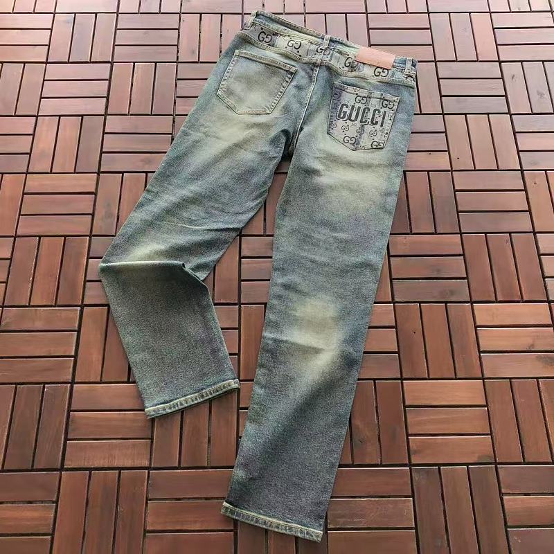 GUCCI JEANS 66070564 (im 185CM 70KG iwear size 34 in the photo)
