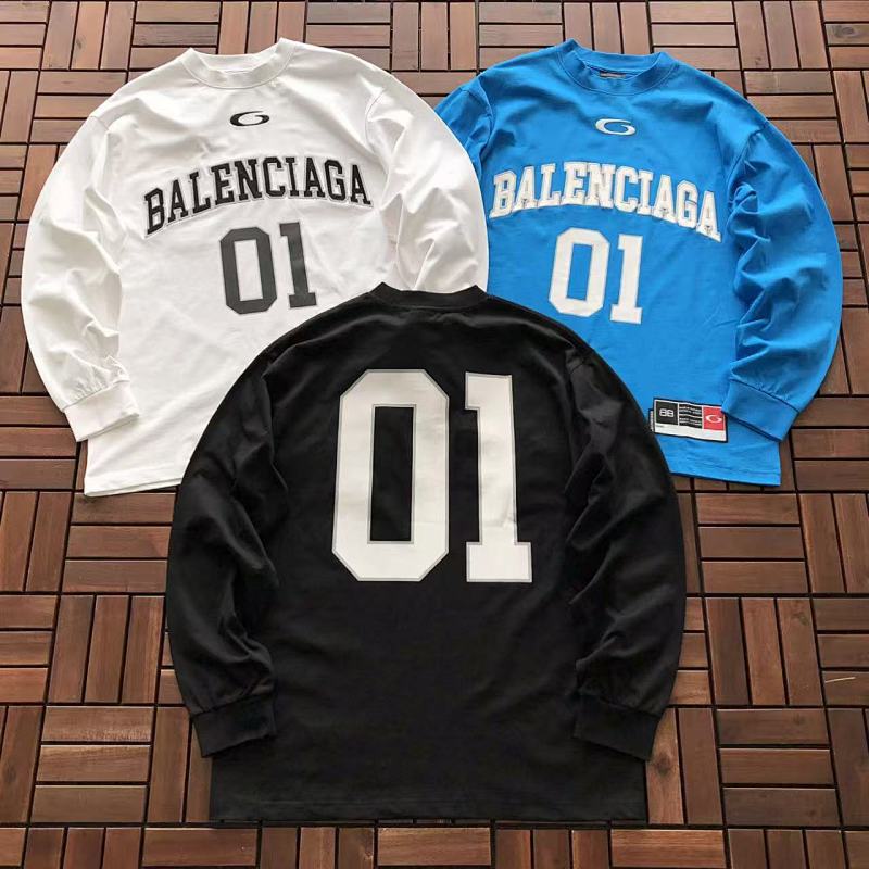 BALENCIAGA LONG-SLEEVE 11120108 (im 176CM 58KG iwear size 2 in the photo)