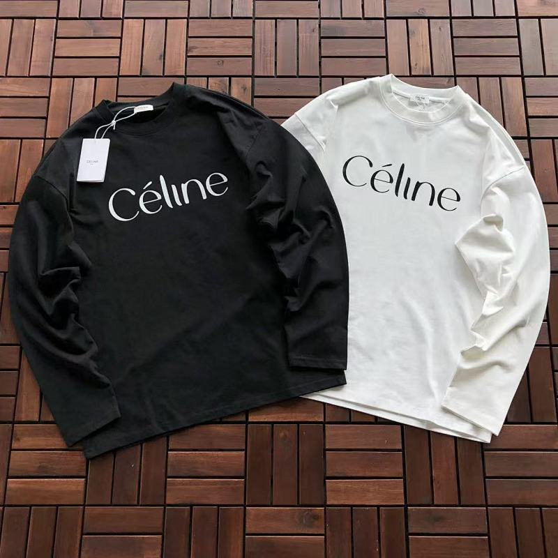 CELINE LONG-SLEEVE 22091825 (im 180CM 68KG iwear size L in the photo）