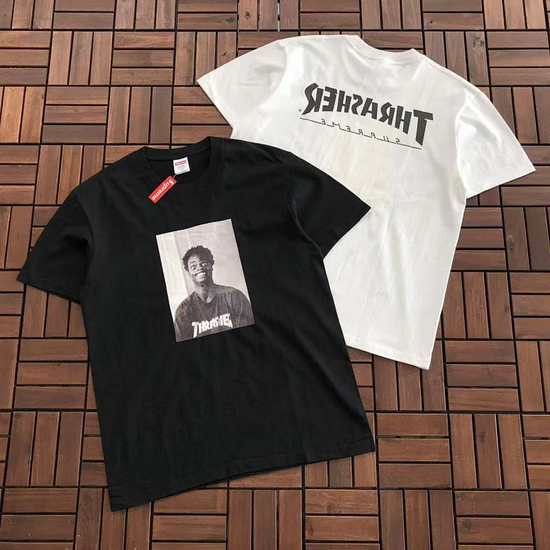 SUPREME & THRASHER & DUCATI T-SHIRT 77032417 (im 180CM 68KG iwear size M in the photo)