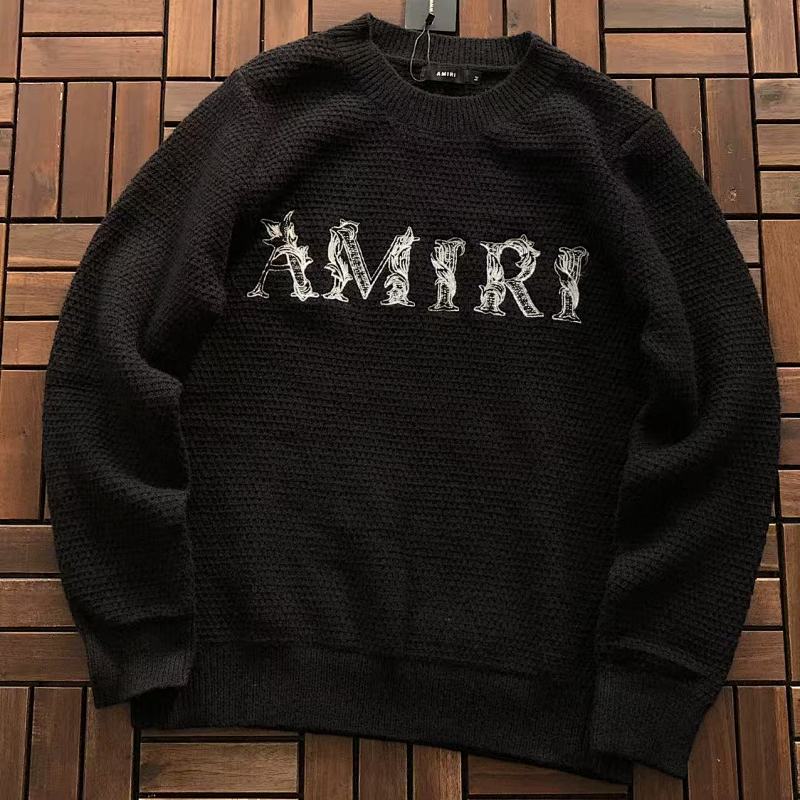 AMIRI SWEATER 77011707 (im 176CM 58KG iwear size M in the photo)