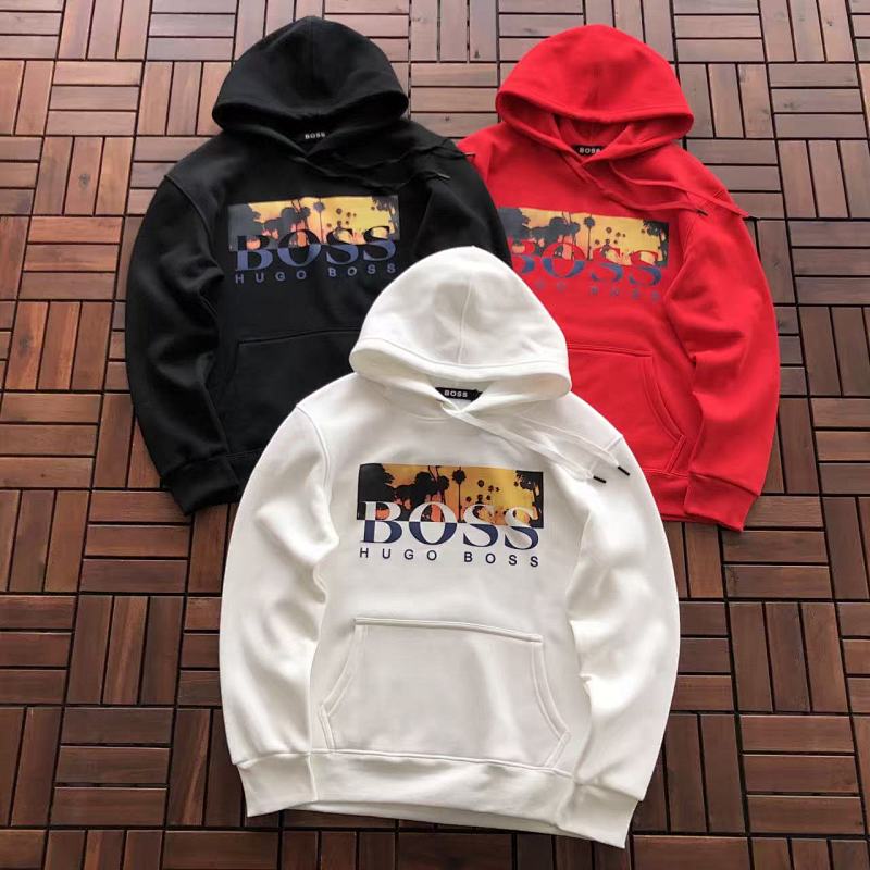 HUGO BOSS HOODIE FLEECE 22113033 (im 176CM 58KG iwear size M in the photo)