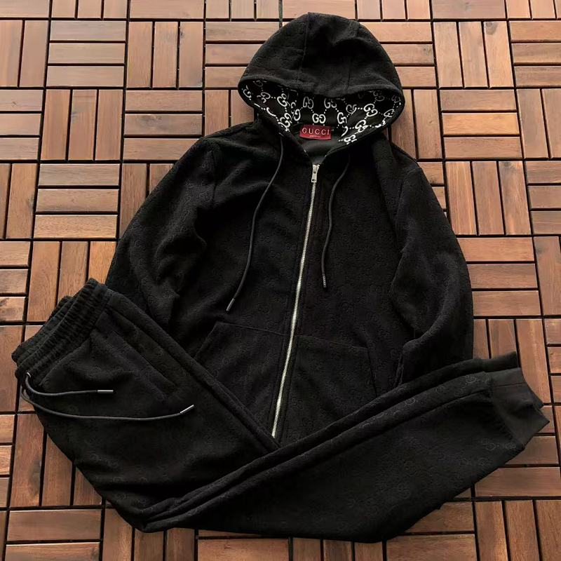 GUCCI HOODIE TROUSERS 11120711 (im 170CM 60KG iwear size L in the photo)
