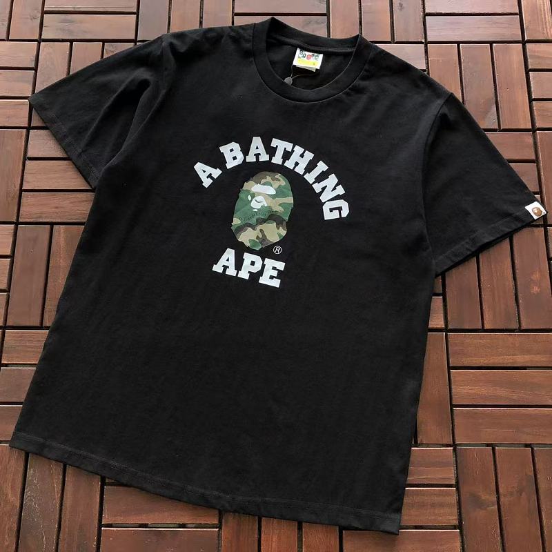 BAPE T-SHIRT 66072230 (im 185CM 70KG iwear size S in the photo)