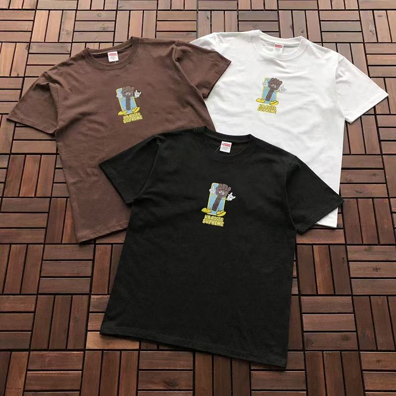 SUPREME & HARDIES T-SHIRT 55022845 (im 180CM 68KG iwear size M in the photo)