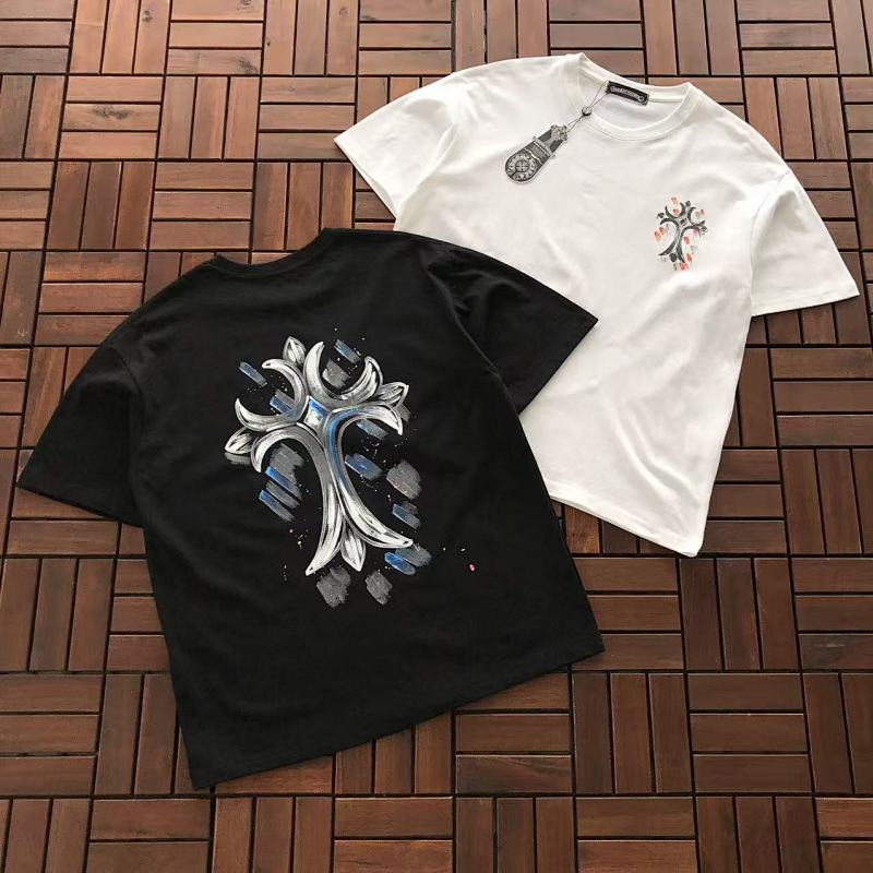 CHROME HEARTS T-SHIRT 77041037 (im 185CM 70KG iwear size M in the photo)