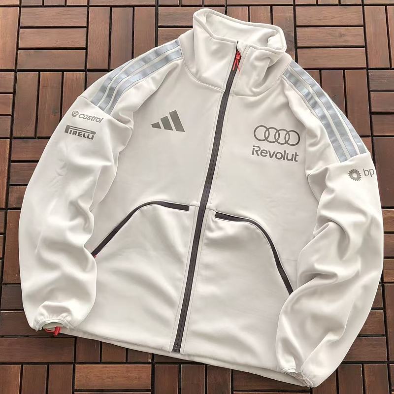 ADIDAS & AUDI SWEATER FLEECE 88072417 (im 185CM 70KG iwear size S in the photo)