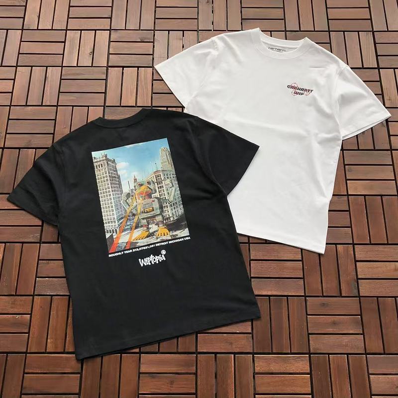 CARHARTT T-SHIRT 55041464 (im 185CM 80KG iwear size M in the photo)