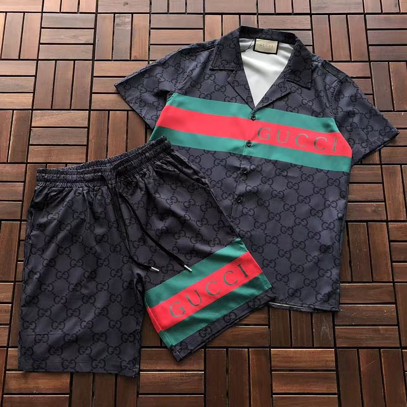 TOP PANTS GUCCI T-SHIRT SHIRT SHORTS 77061756
