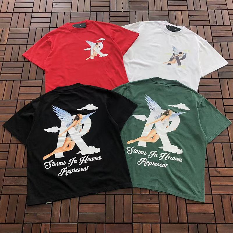 REPRESENT T-SHIRT 66030549 (im 185CM 70KG iwear size M in the photo)