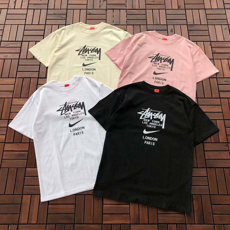 NIKE X STUSSY T-SHIRT 22091663 (im 180CM 68KG iwear size L in the photo）