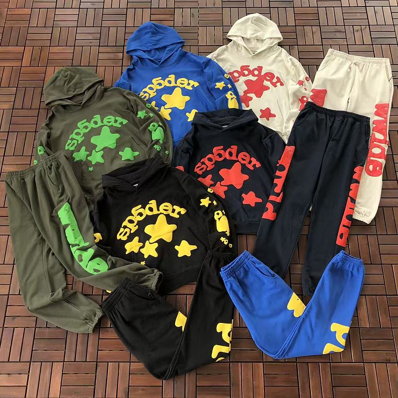 TOP PANTS SP5DER HOODIE TROUSERS 66071966 (im 185CM 70KG iwear size S in the photo)