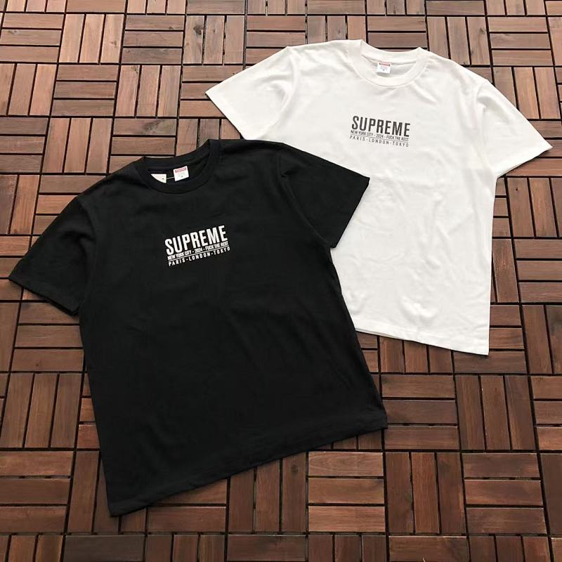 SUPREME T-SHIRT 77032433 (im 180CM 68KG iwear size M in the photo)