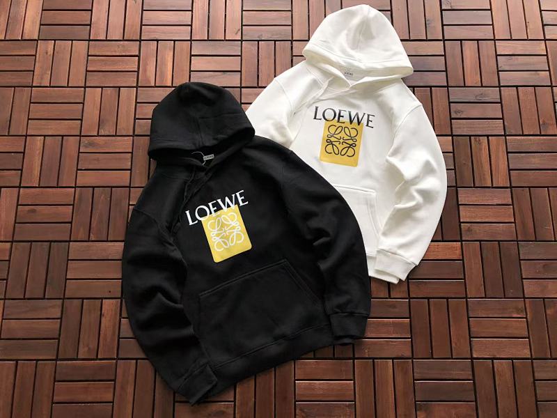 LOEWE HOODIE FLEECE 22102274 (im 176CM 58KG iwear size L in the photo)