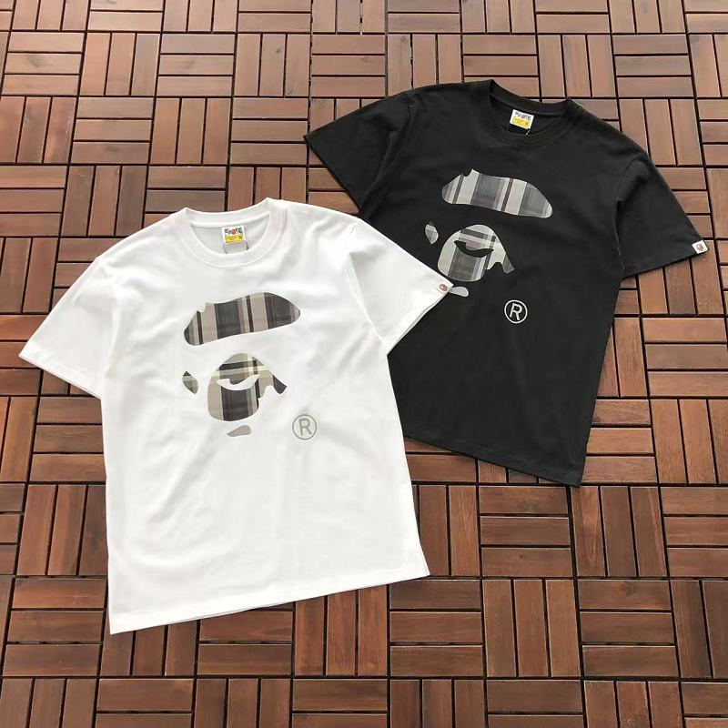 BAPE T-SHIRT 77071508 (im 180CM 68KG iwear size M in the photo)