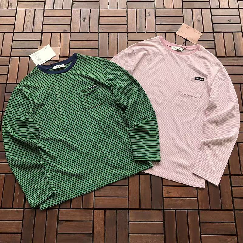 MIU MIU LONG-SLEEVE 77072851 (im 185CM 70KG iwear size S in the photo)