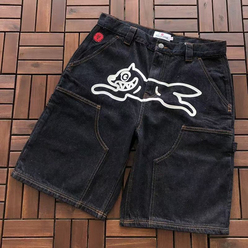 ICECREAM SHORTS JEANS 55060419 (im 185CM 70KG iwear size 32 in the photo)