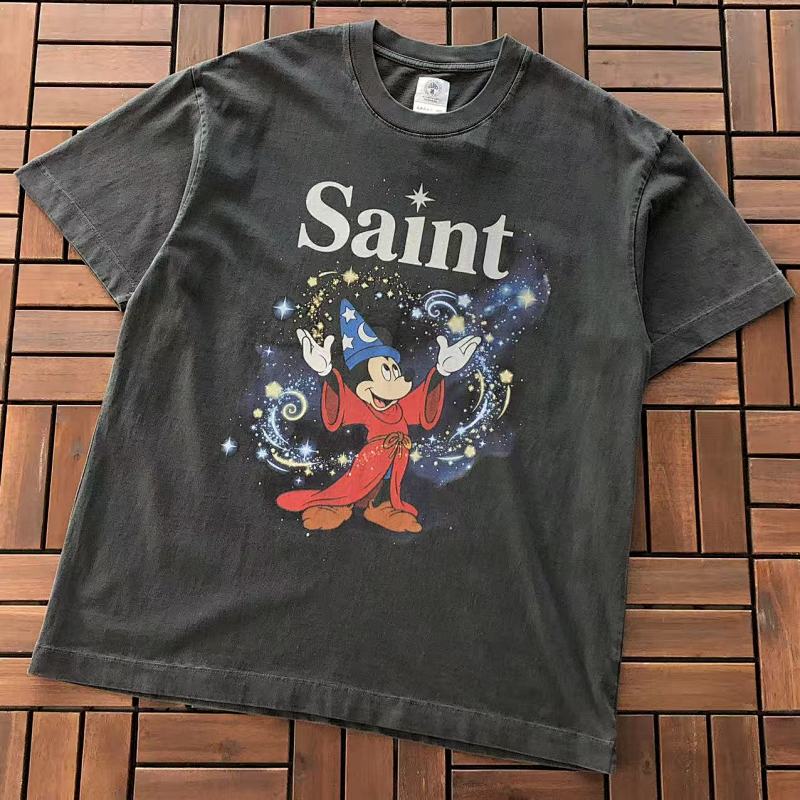 SAINT MICHAEL & DISNEY T-SHIRT 77040140 (im 185CM 80KG iwear size M in the photo)