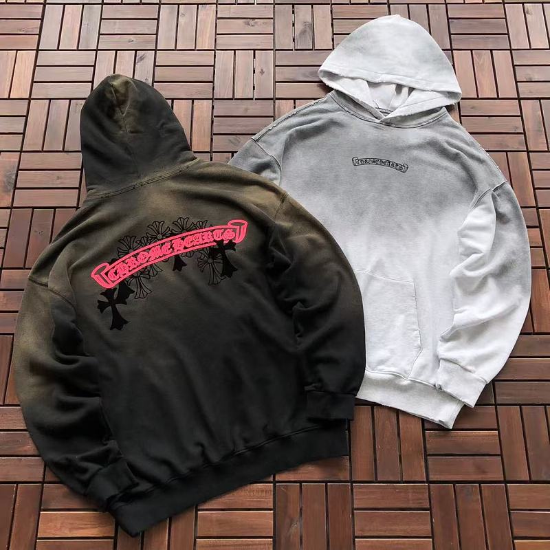 CHROME HEARTS HOODIE 55082609 (im 185CM 70KG iwear size M in the photo)