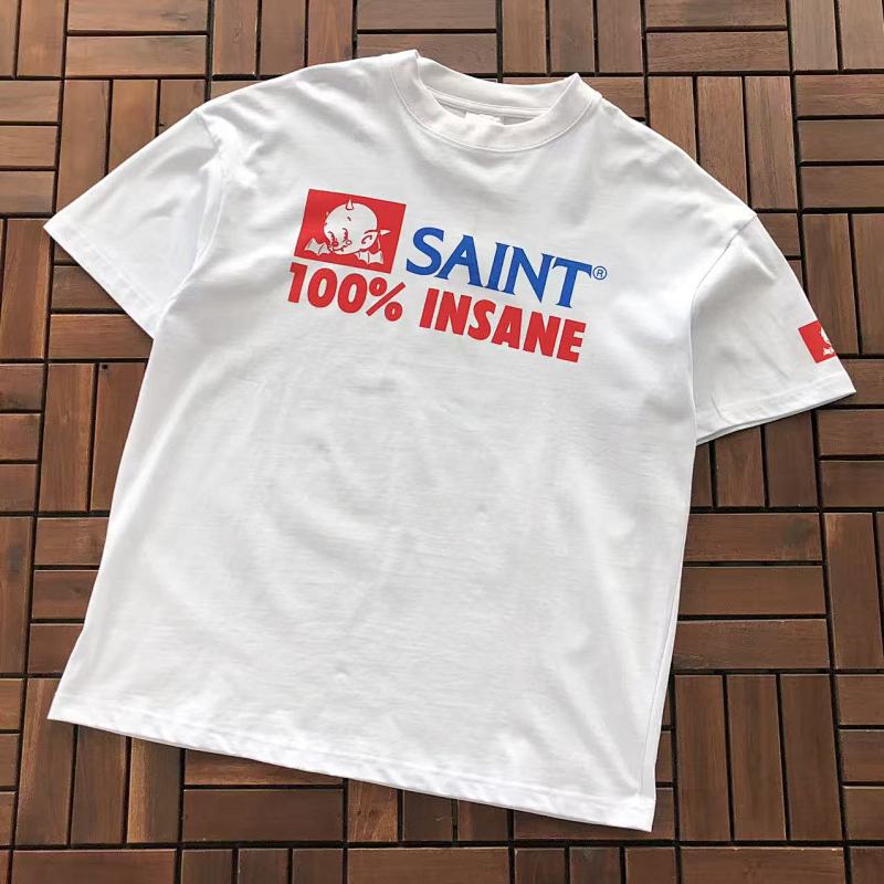 SAINT MICHAEL T-SHIRT 55041329 (im 185CM 70KG iwear size S in the photo)