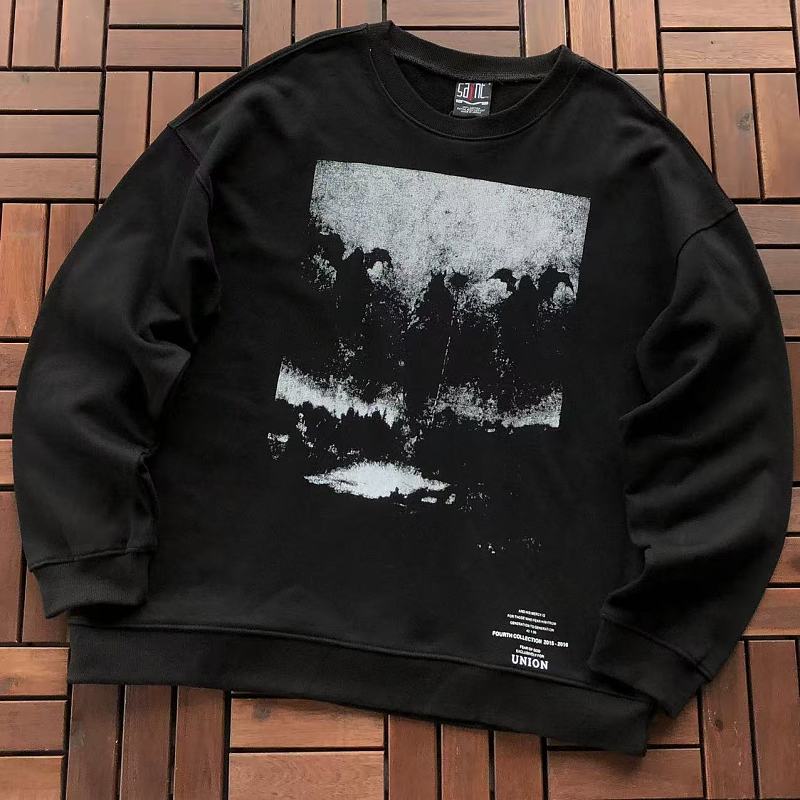 SAINT MICHAEL SWEATER 55071524 (im 185CM 80KG iwear size S in the photo)