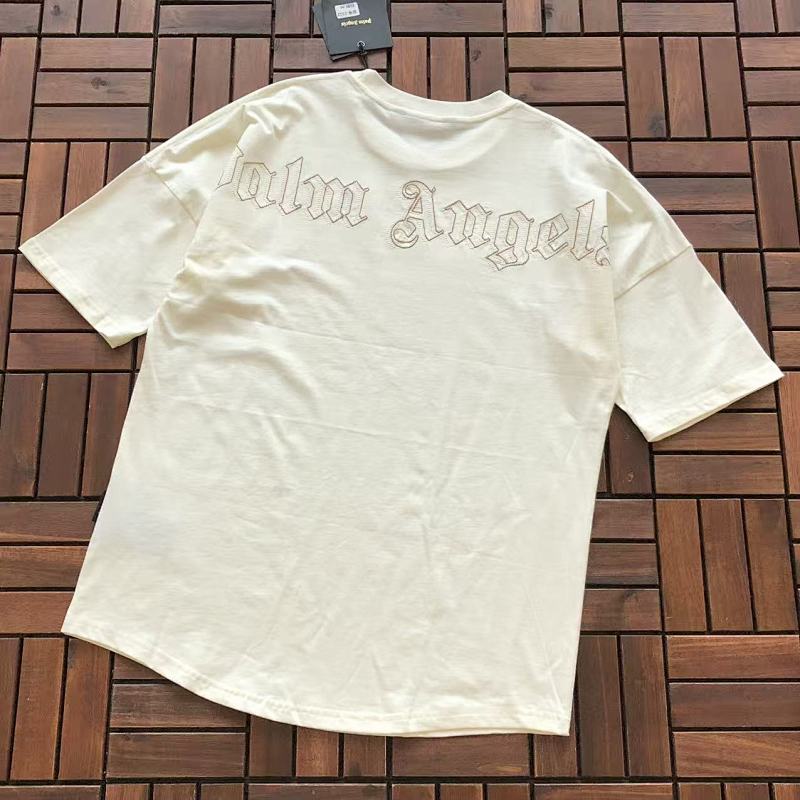 PALM ANGELS T-SHIRT 55010408 (im 176CM 58KG iwear size M in the photo)