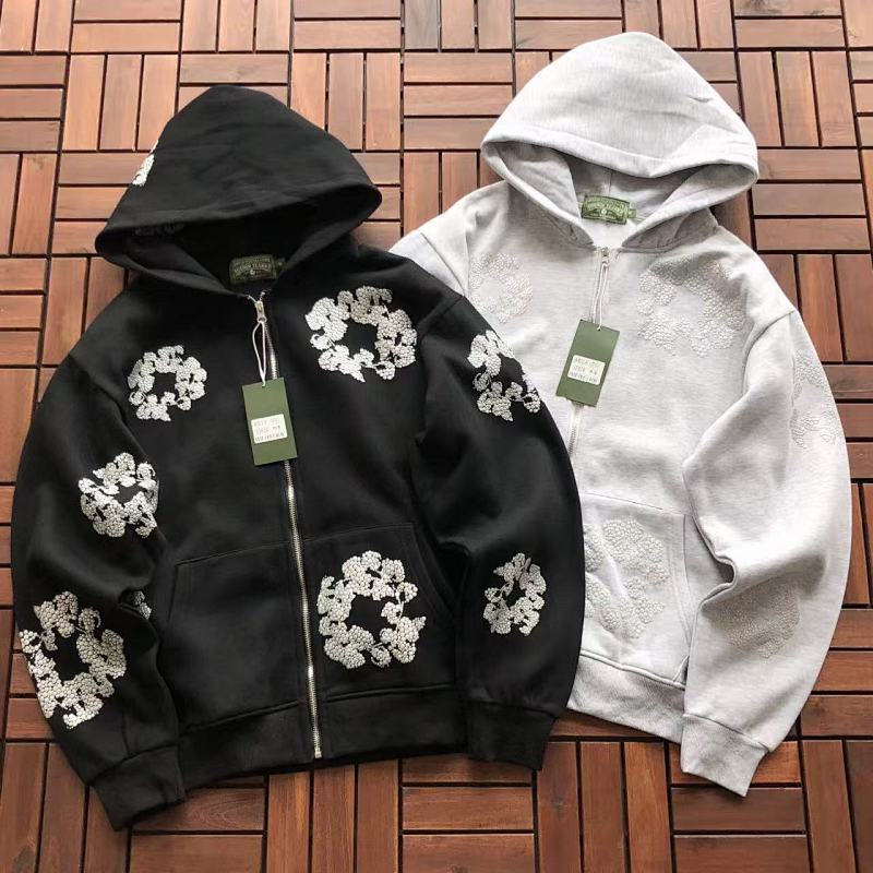 DENIM TEARS HOODIE 22090610 (im 180CM 68KG iwear size M in the photo）