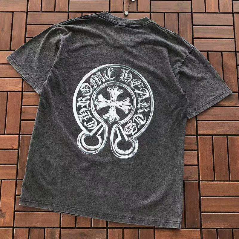 CHROME HEARTS T-SHIRT 77040854 (im 176CM 58KG iwear size M in the photo)