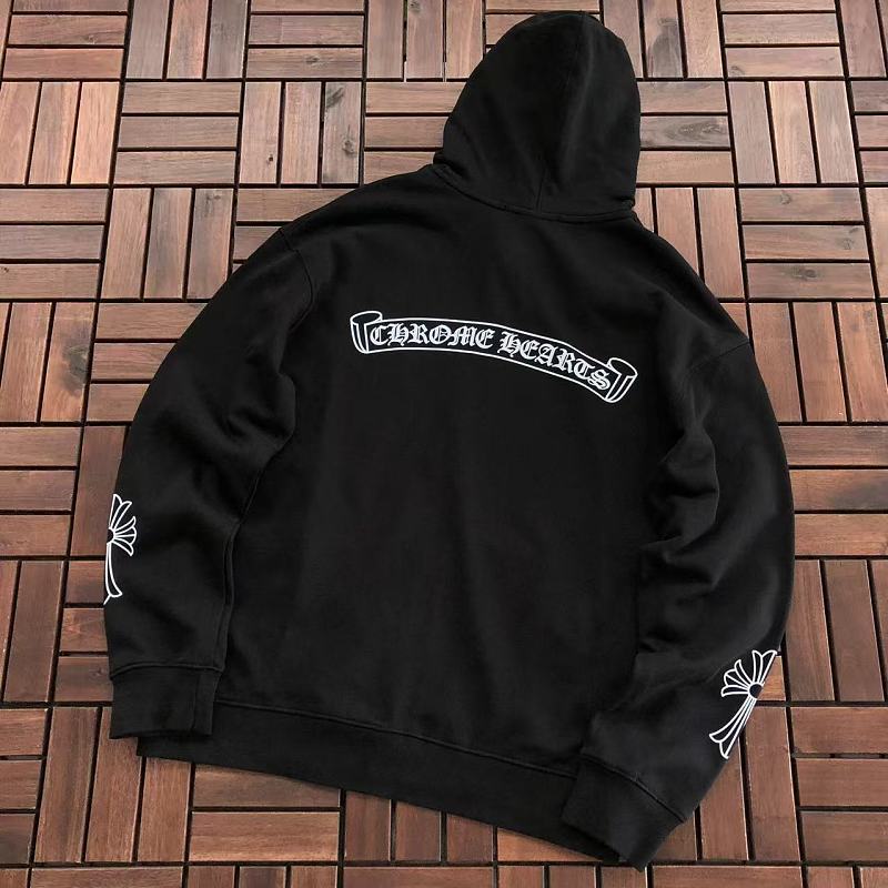 CHROME HEARTS HOODIE 66081212 (im 185CM 70KG iwear size L in the photo)