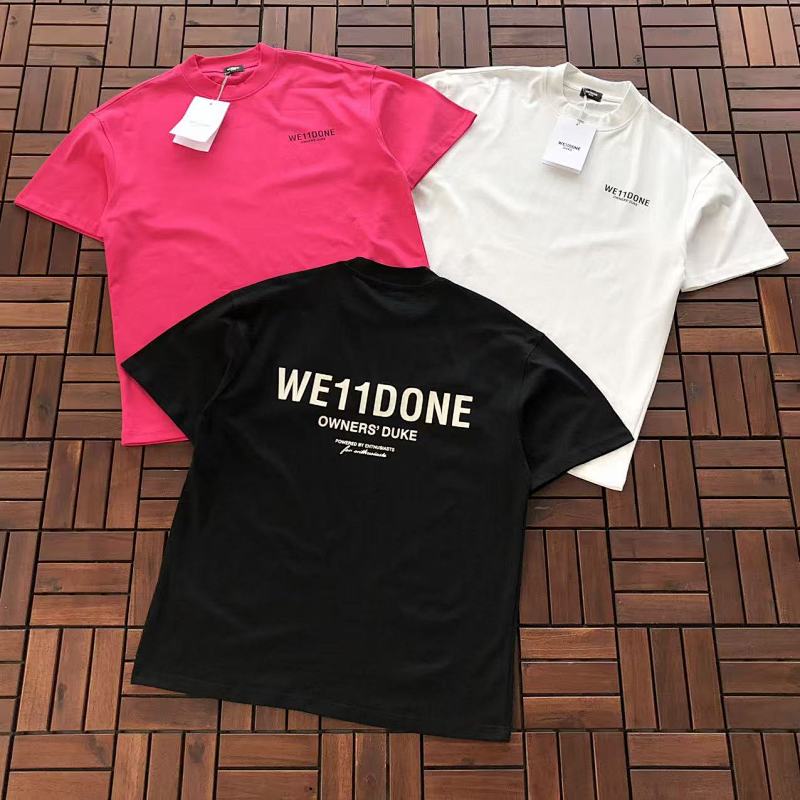 WE11DONE T-SHIRT 55040910 (im 185CM 70KG iwear size S in the photo)