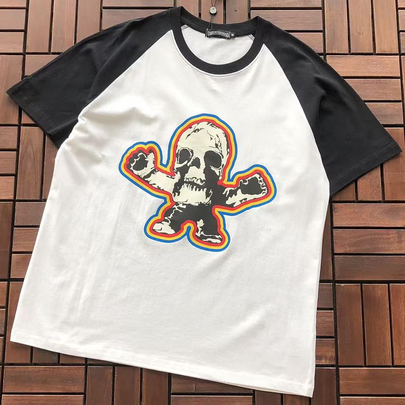 CHROME HEARTS T-SHIRT 77052760 (im 185CM 80KG iwear size M in the photo)