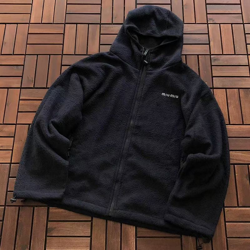 MIU MIU HOODIE FLEECE 44121720 (im 176CM 58KG iwear size S in the photo)