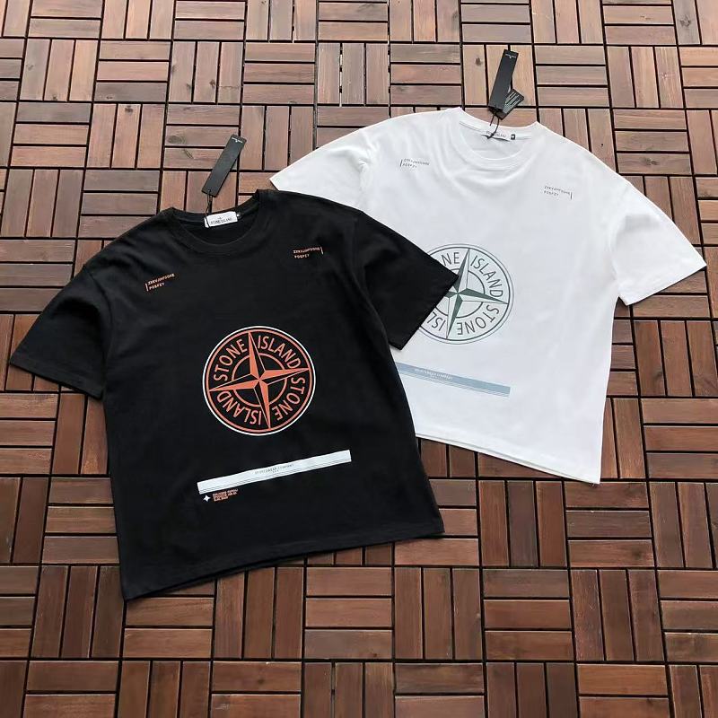 STONE ISLAND T-SHIRT 77042870 (im 185CM 80KG iwear size M in the photo)