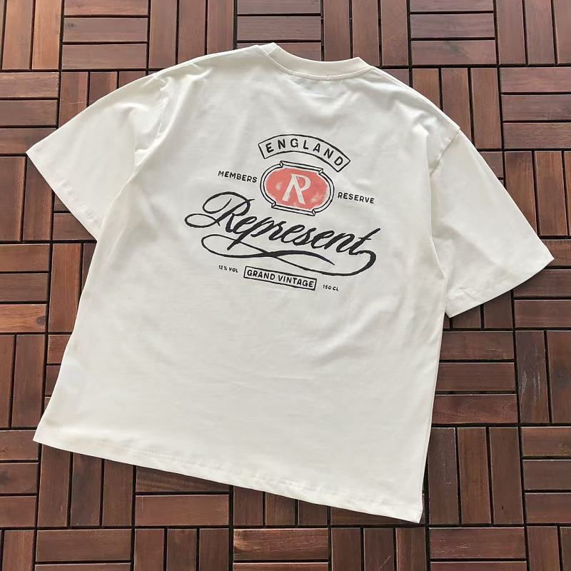 REPRESENT T-SHIRT 77052429 (im 185CM 70KG iwear size M in the photo)