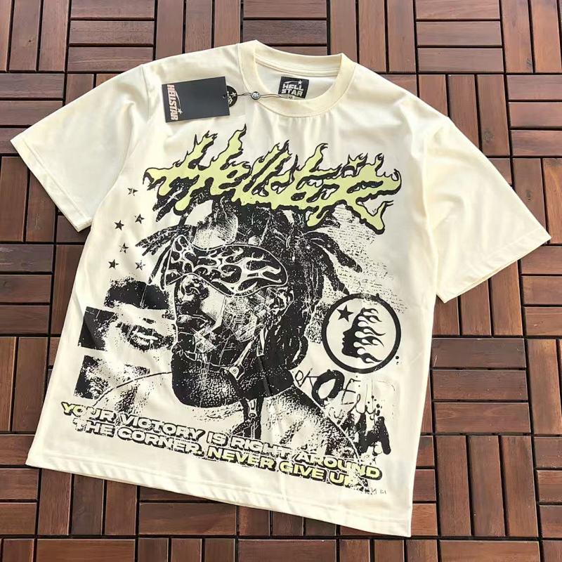 HELLSTAR T-SHIRT 33120455 (im 180CM 68KG iwear size XL in the photo)