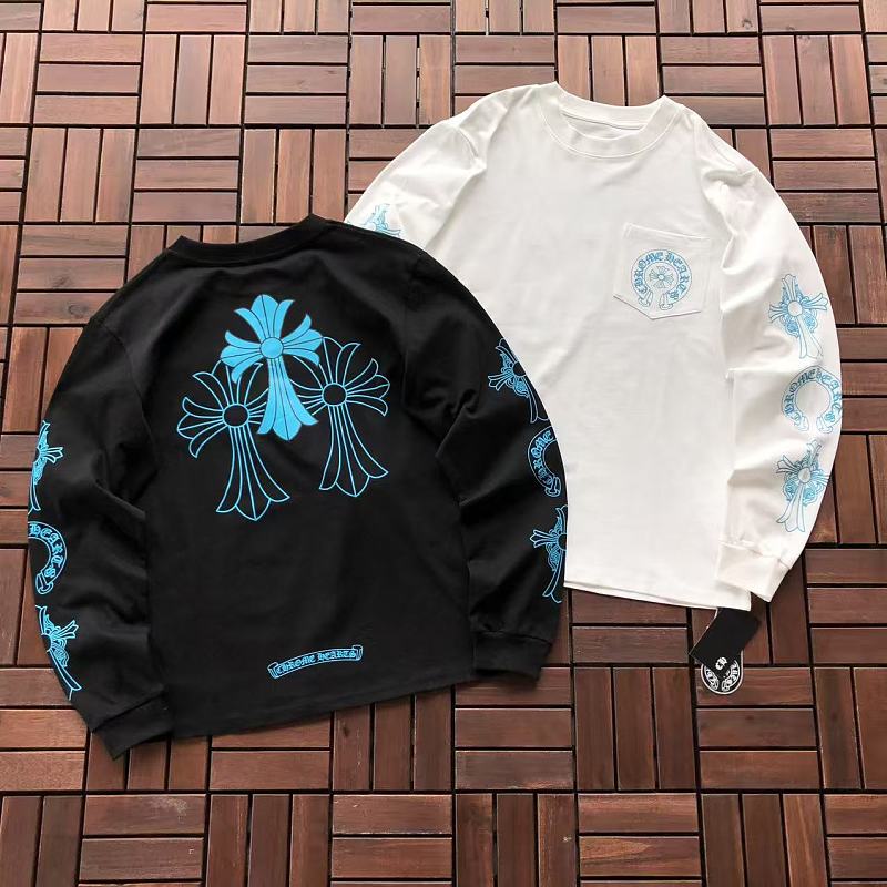 CHROME HEARTS LONG-SLEEVE 77073129 (im 185CM 80KG iwear size M in the photo)