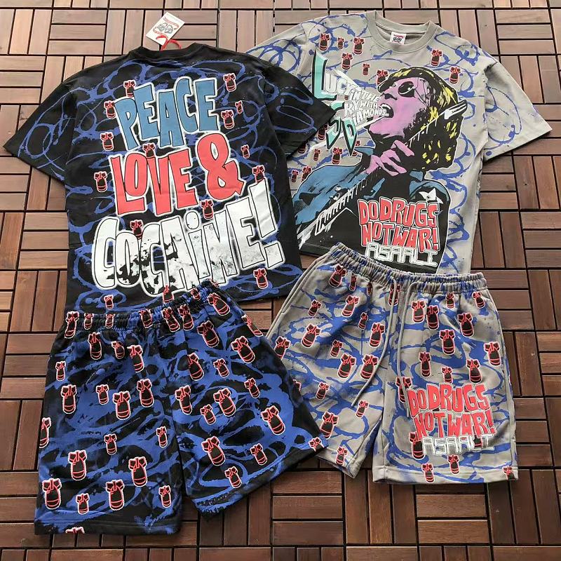 TOP PANTS THAT'S A AWFUL LOT OF COCKS& ASAALI T-SHIRT SHORTS 77072281