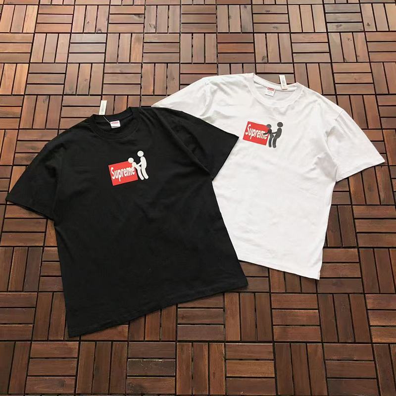 SUPREME T-SHIRT 77031932 (im 176CM 58KG iwear size L in the photo)