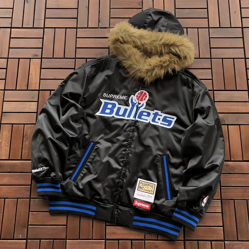 SUPREME & NBA & MITCHELL & NESS COTTON JACKET 88072801