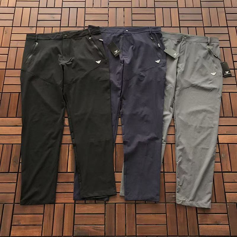 EMPORIO ARMANI TROUSERS 66040756 (im 176CM 58KG iwear size 2XL in the photo)
