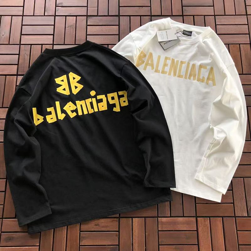 BALENCIAGA LONG-SLEEVE 22092673 (im 180CM 68KG iwear size L in the photo)