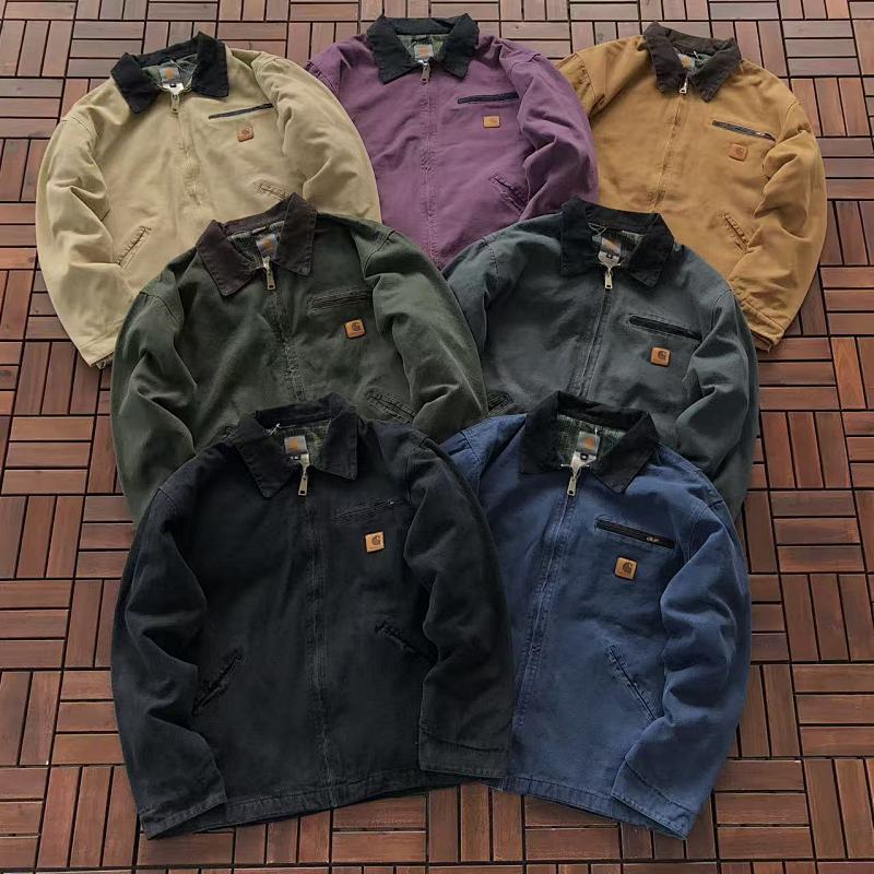 CARHARTT JACKET FLEECE 77011643 (im 176CM 58KG iwear size M in the photo)