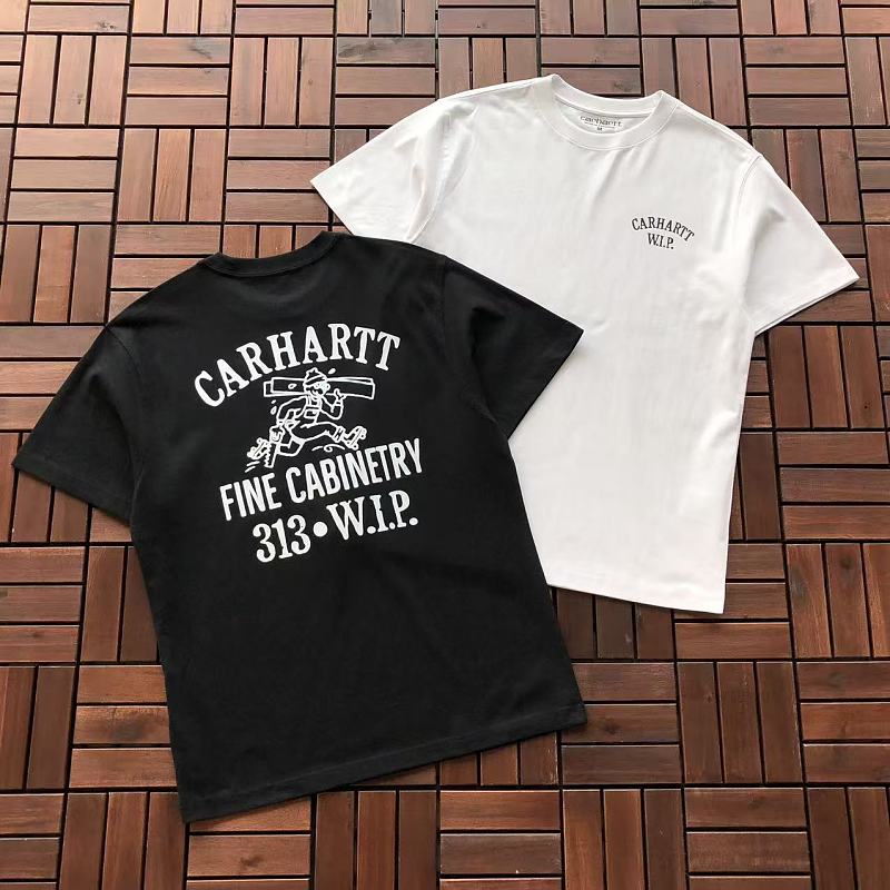 CARHARTT T-SHIRT 55041411 (im 185CM 80KG iwear size M in the photo)