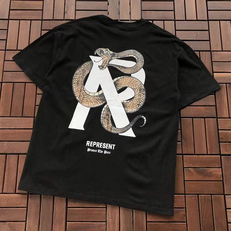 REPRESENT T-SHIRT 77083126 (im 185CM 70KG iwear size XL in the photo)