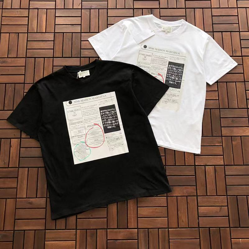 MAISON MARGIELA T-SHIRT 33101346 (im 180CM 68KG iwear size 50 in the photo)