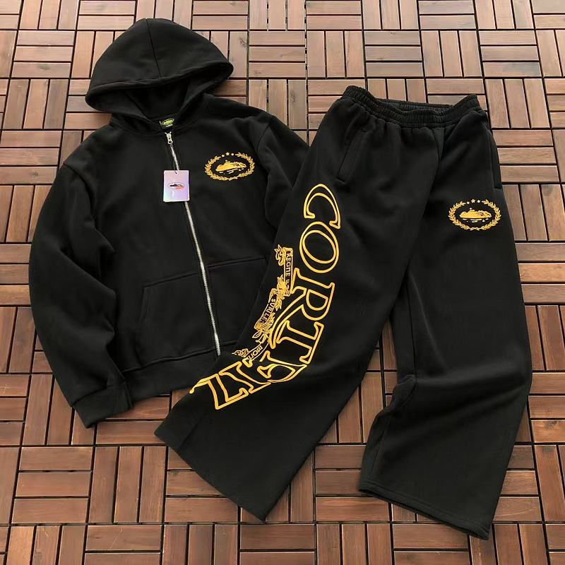 TOP PANTS CORTEIZ HOODIE TROUSERS FLEECE 77071515